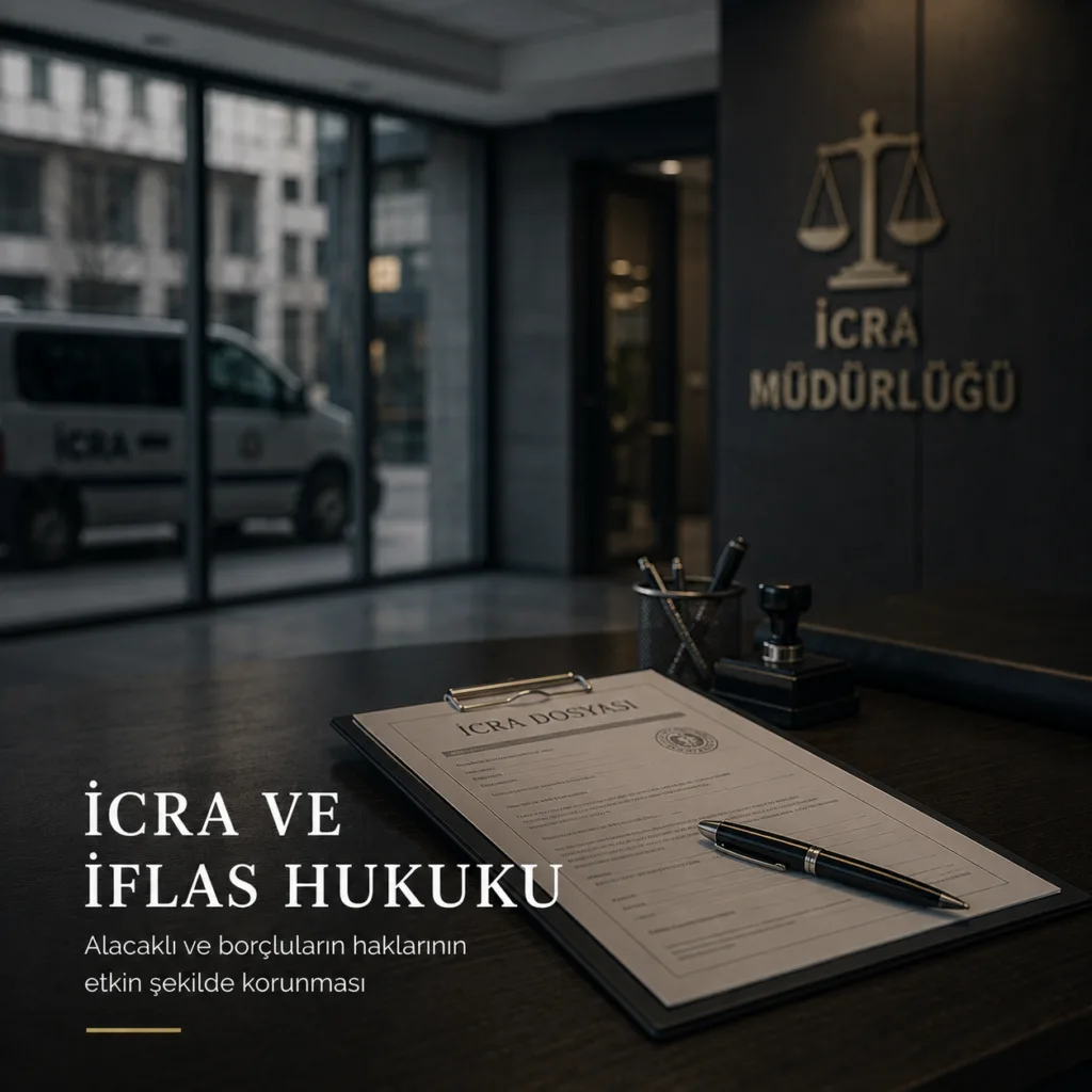 İcra ve iflas hukuku çalışma alanı