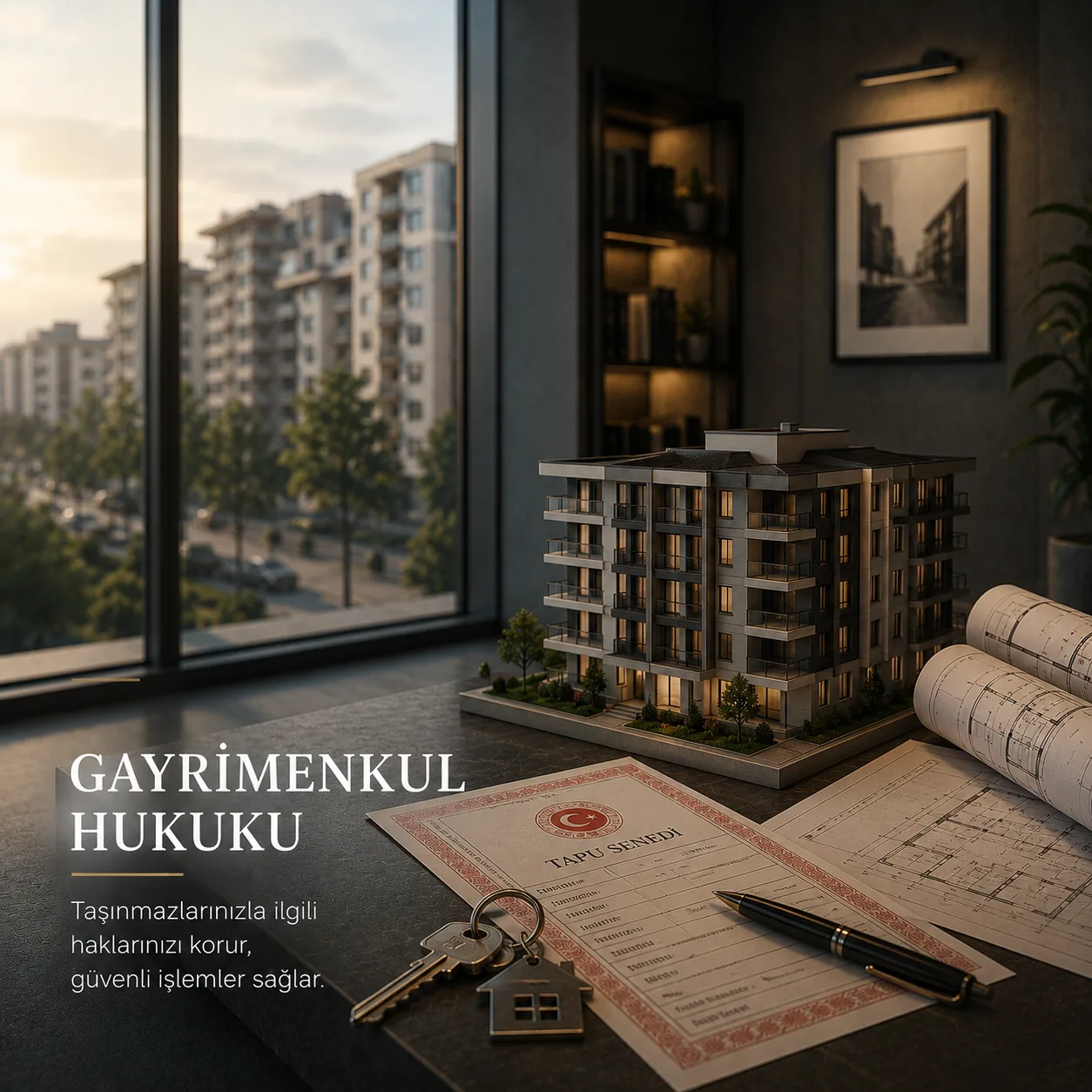 Gayrimenkul hukuku çalışma alanı